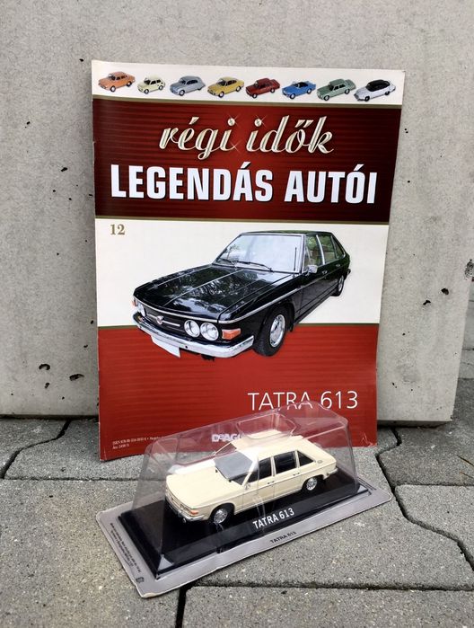 TATRA 613 #12-auta PRL,model,autka,kolekcja,plakat,folder

Model zn