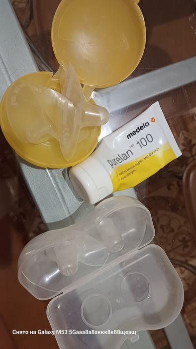 Молоковісмоктувач механічний, механический + подарок  накладки