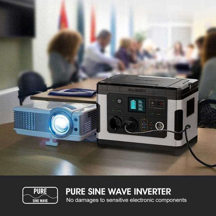 Powerbank Agregat Generator Prądu SUAOKI G500 SOLARNY