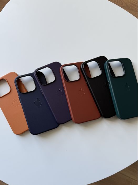 Шкіряний чохол для iPhone 14-14 Pro Max Leather Case MagSafe