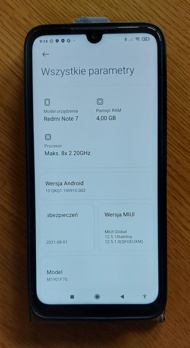 Telefon Xiaomi redmi note 7