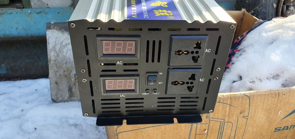 Инвертор  чистый синус  8000w  12v