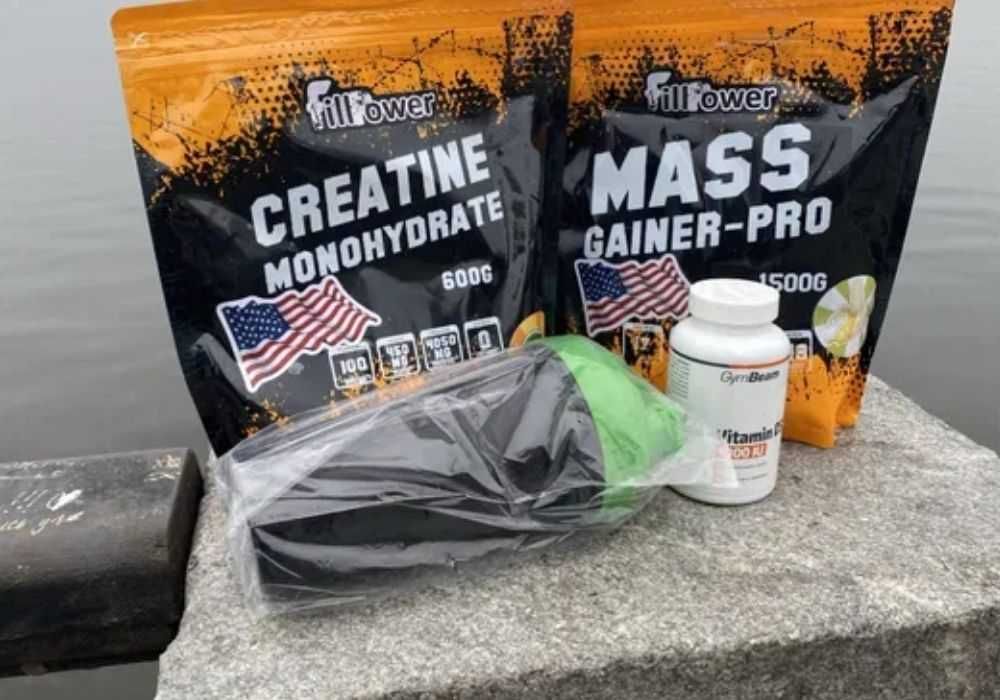 Набор на масу Гейнер + Креатин + Протеїн | РОЗПРОДАЖ | США ЯКІСТЬ