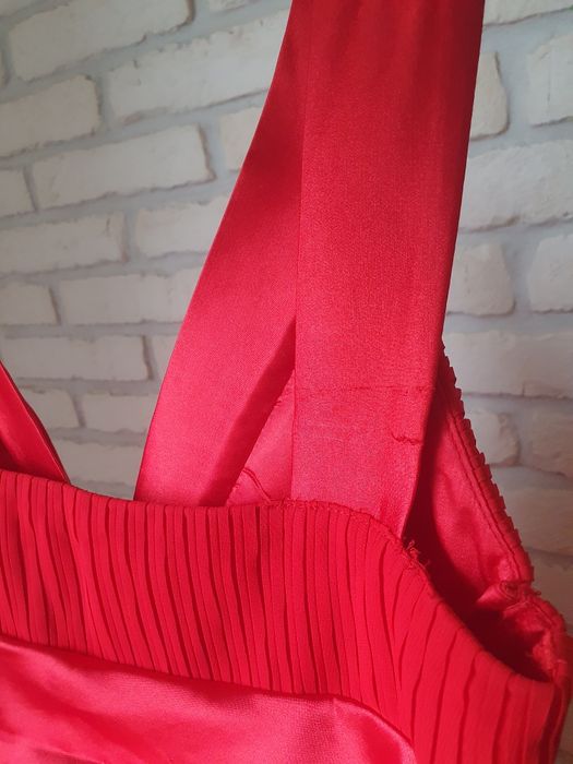 Długa sukienka wieczorowa 40 M/L czerwona suknia