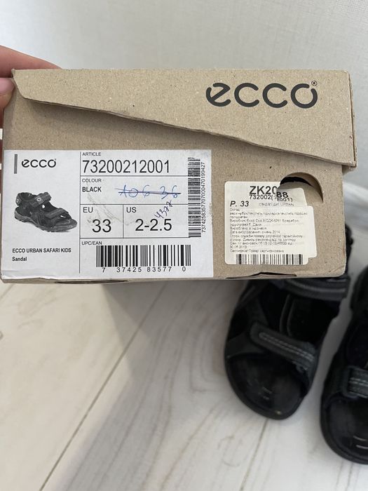 Сандалі дитячі, ECCO URBAN, 33р.