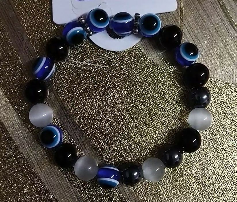 Pulseira de pedras naturais
