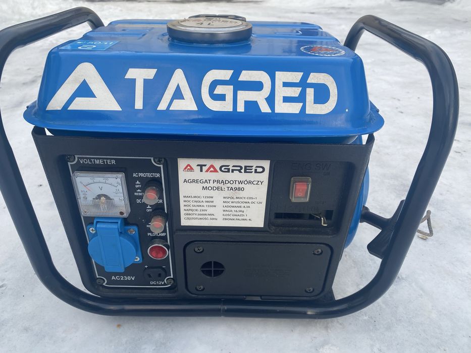 Генератор Tagred ta 980 1 квт