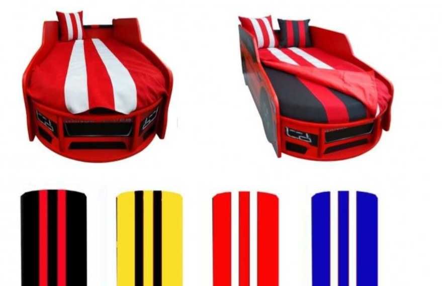 Дитяче ліжко-машинка для хлопчика, кровать-машина. Є РОЗСТРОЧКА