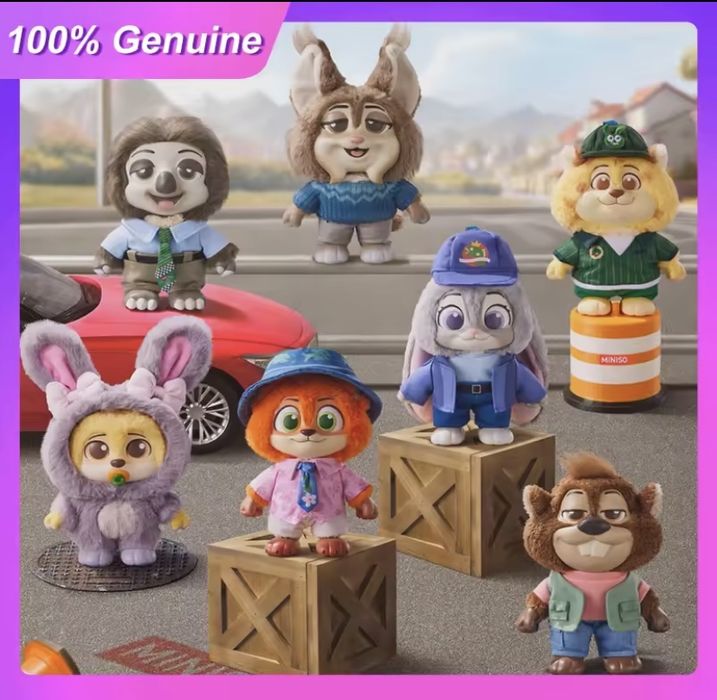 Вінілові фігурки Disney «Звірополіс 2» |