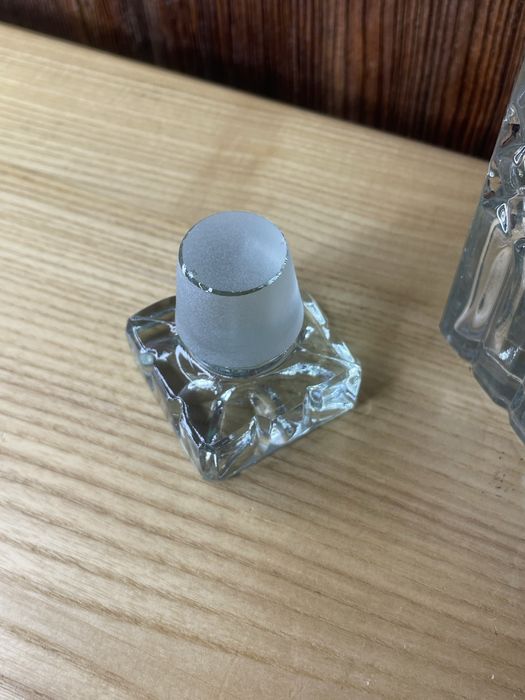 Karafka szklana szkło PRL K724