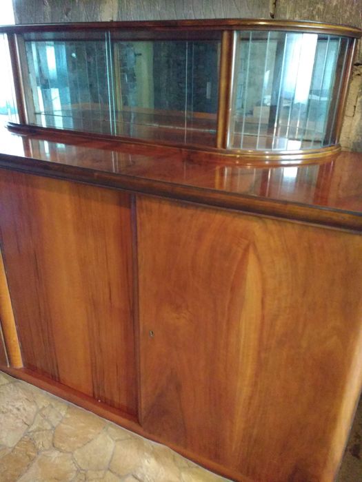 Stylowy komplet mebli vintage kredens + szafka -ponadczasowa elegancja