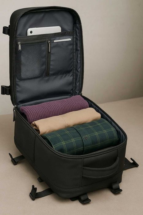 NOWY Plecak Podróżny Do Samolotu Bagaż Podręczny Torba Turystyczna