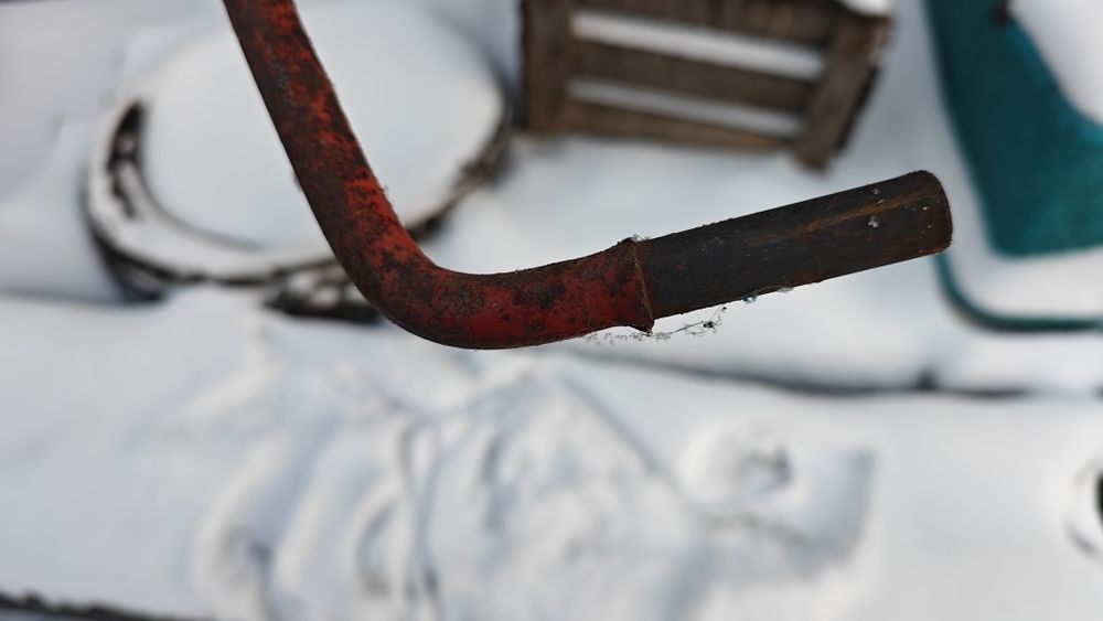 Ручка для бура бур ледобур для рыбалки зимней времён ссср