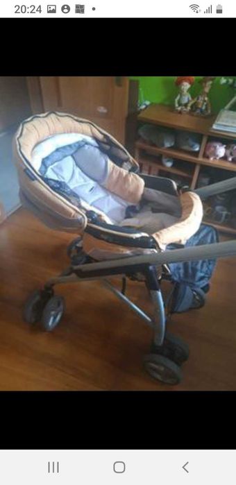 Conjunto Carrinho de Bebé (2 em 1), marca "Bebecar Rversus"