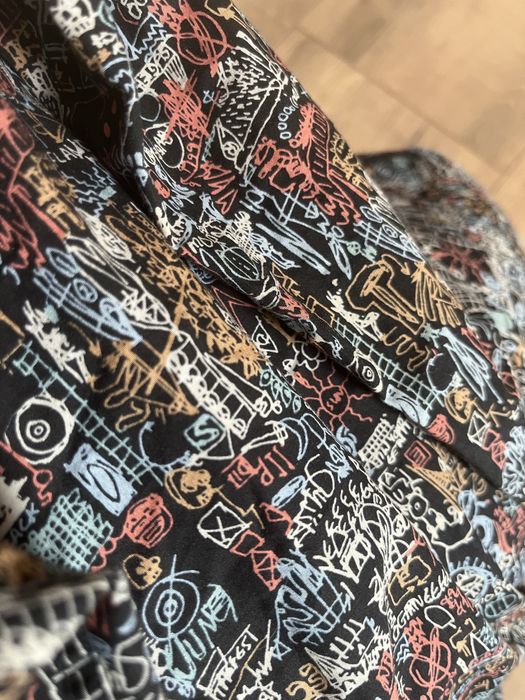 Koszula wzorzysta Paul Smith z nadrukiem bawelna 100%