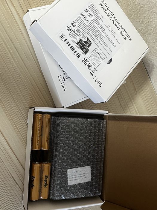 ДБЖ Безперебійники для роутера UPS 12000 mAh (4x3000 mAh)