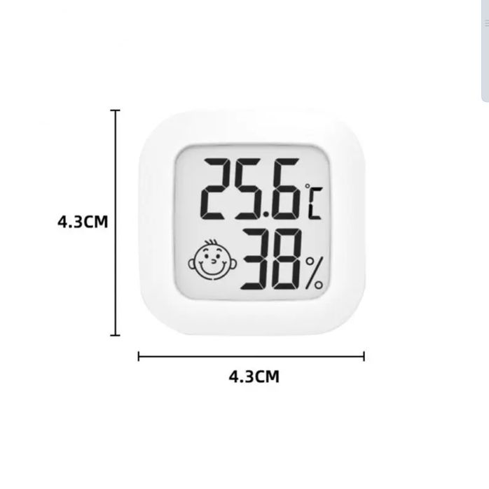 Termómetro digitai com relé. Medidor de temperatura e humidade Casa