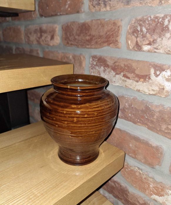 Oree Toscana brązowy wazon ceramiczny