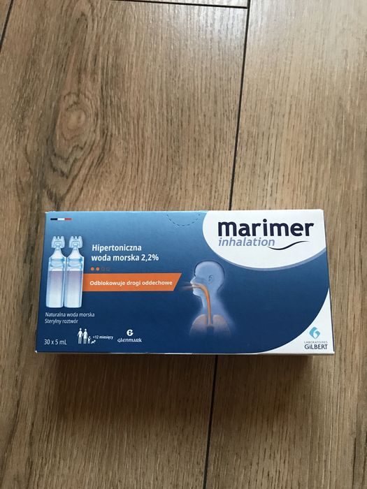 Woda morska 2,2% Marimer inhalator 30x5ml