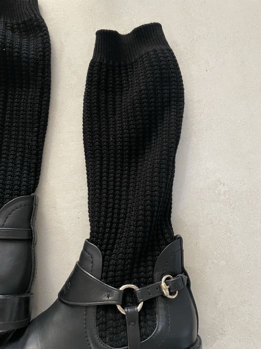 Botki ze skarpeta Gucci