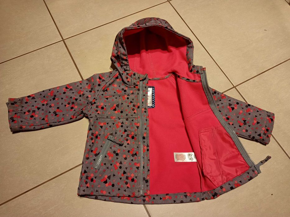 Kurteczka dziewczęca Softshell 9-12 m-cy