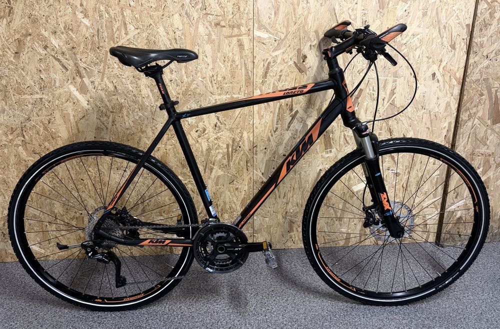 Rower Crossowy KTM Cross Loreto 58 cm FULL DEORE XT 180 - 190 cm 3x10 Sklep Gwarancja