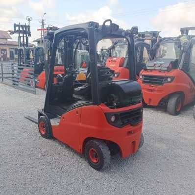 Wózek widłowy Linde H16T, LPG. Triplex