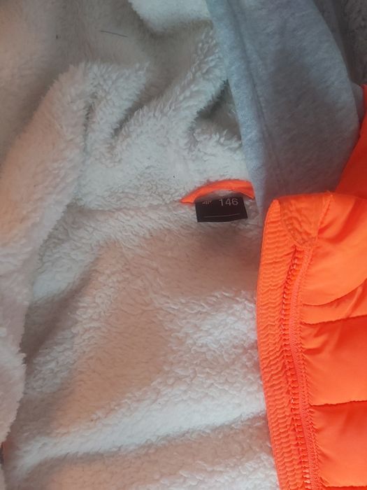 Ocieplana kamizelka 4f rozmiar 146