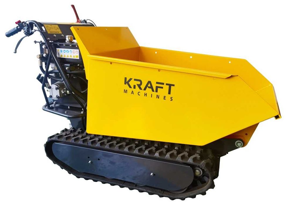 Wozidło spalinowe KD500HBR Loncin na gąsienicach Wysyp Hydrauliczny NOWE