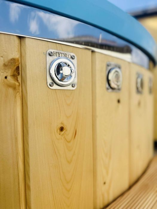 Balia ogrodowa elektryczna E-BALIA 6 osób kopolimer PP jacuzzi Wi-Fi LED
