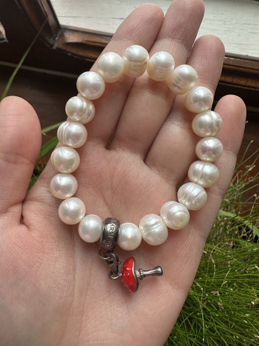 Браслет з перлами Thomas Sabo Silver Pearl Charm