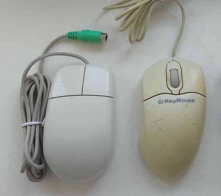 Мышка механическая KeyMouse MK-303 (шариковае) PS/2 (Раритет)