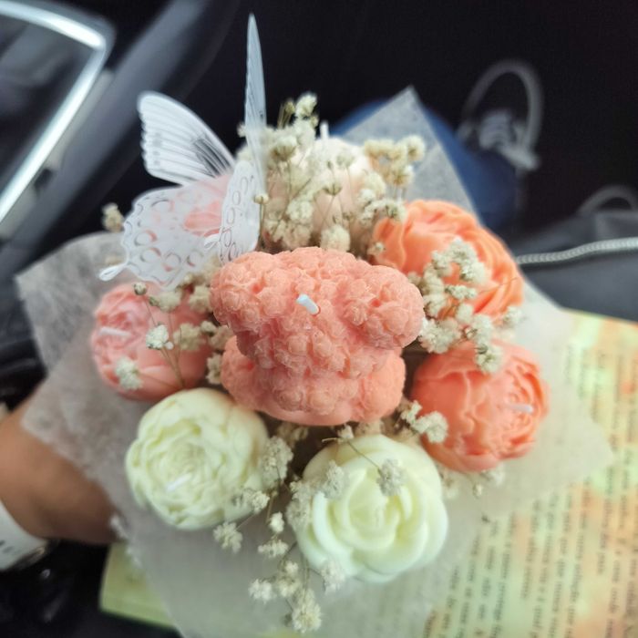 Ramo com cera de soja.