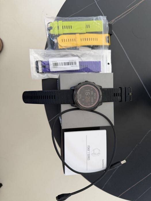 Garmin Fenix 7X Sapphire Solar Tytan