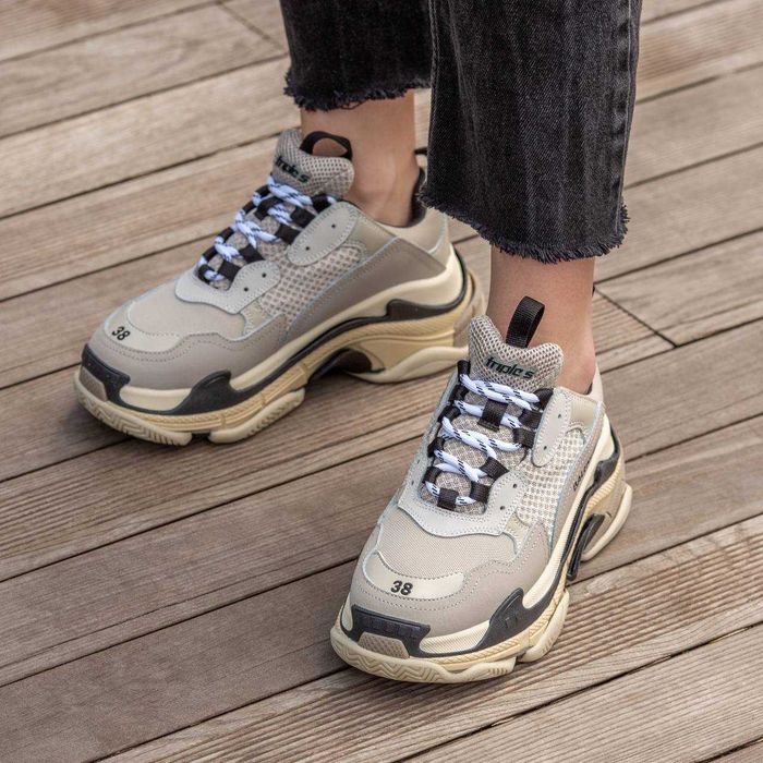 Balenciaga Triple S Beige