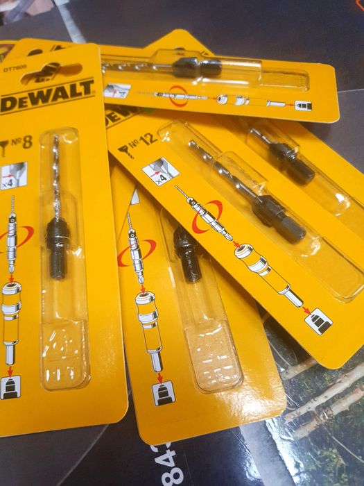 Свердла пілотне з зенкером DeWALT №6, шуруп 3мм