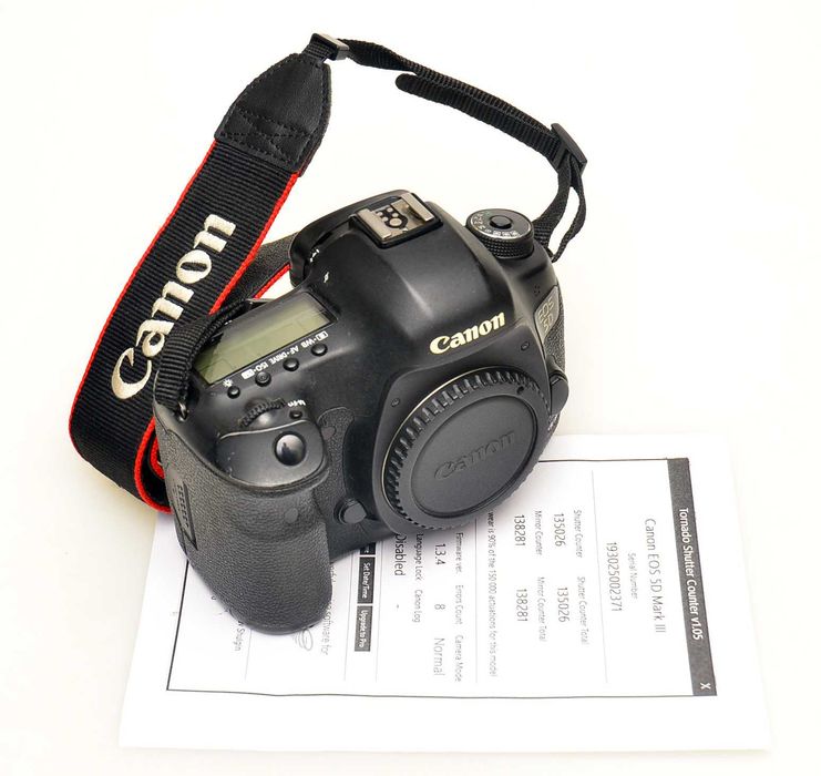 Lustrzanka Canon EOS 5D Mark III korpus. Gwarancja 6 m-cy!