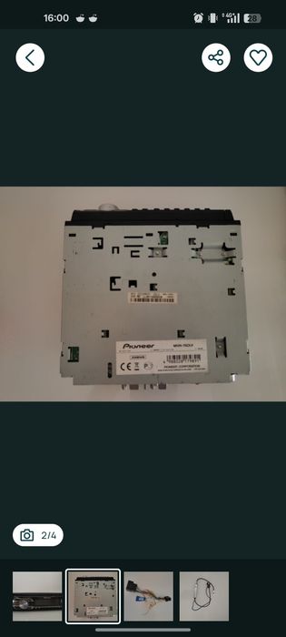 Auto-radio Pioneer USB MVH-150UI