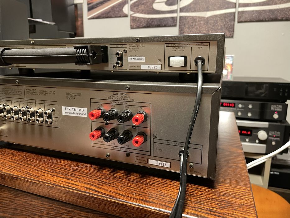 Wzmacniacz Harman Kardon PM660 Tuner TU615 po serwisie