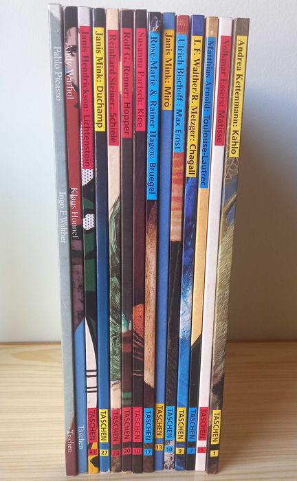 TASCHEN – Biografia de Artistas – Formato 23 cm x 30 cm