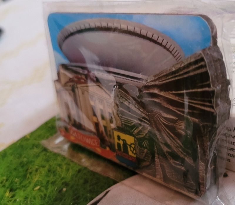 Magnes na lodówkę kontur Katowice