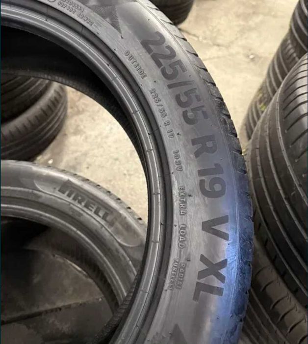 225/55 R19 CONTINENTAL PREMIUMCONTACT 6 (90% прот) Склад Б-У Шин!