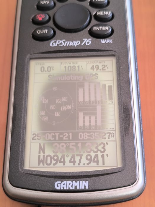 Garmin GPSMAP 76 Versatile Personal Handheld Navigator Waterproof