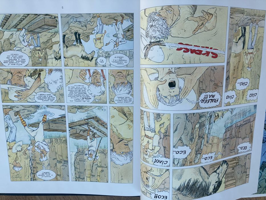 Banda desenhada O homem de papel - Manara