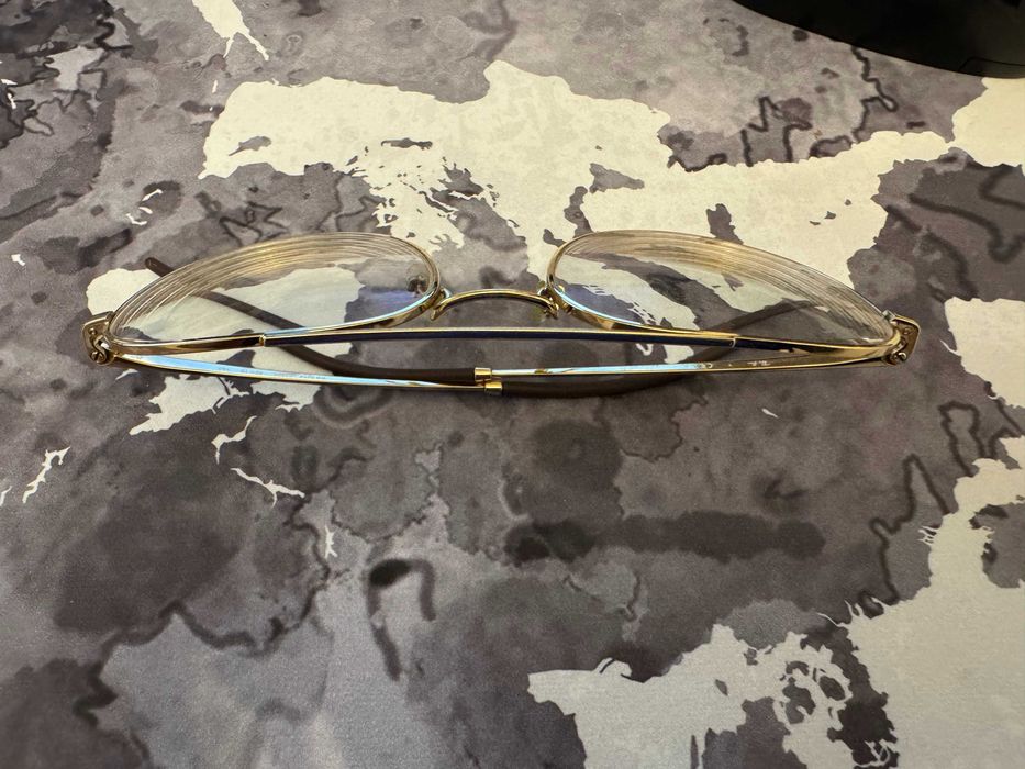 Ramki do okularów Rayban - kolor złoty