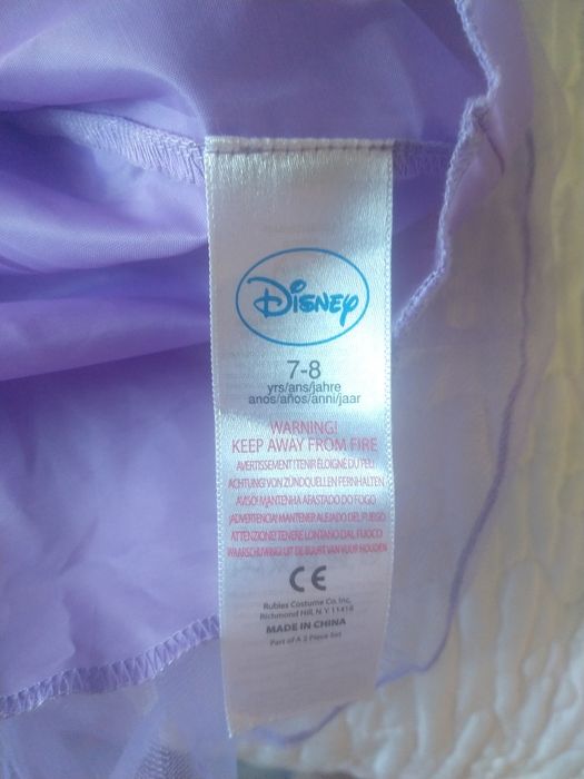 Sukienka na bal dziewczynka Kraina lodu ANNA Z ARENDEL122/128 7/8 lat