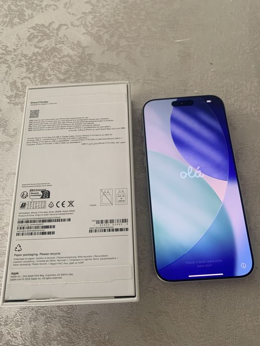 Iphone 17 Pro Max silver 256