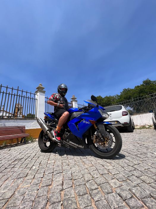Kawazaki ZX-10R 2004 Azul