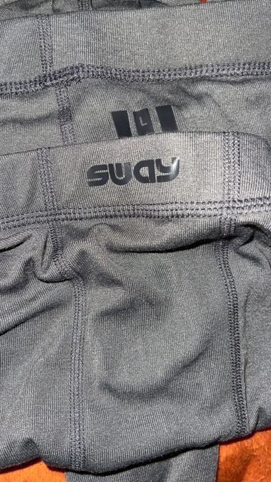 Чоловічі сірі зимові термолосини термобілизна компресійні легінси L