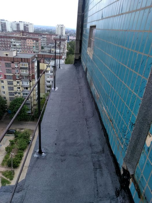 Ремонт крыш. Кровля балконов, гаражей, складских помещений.